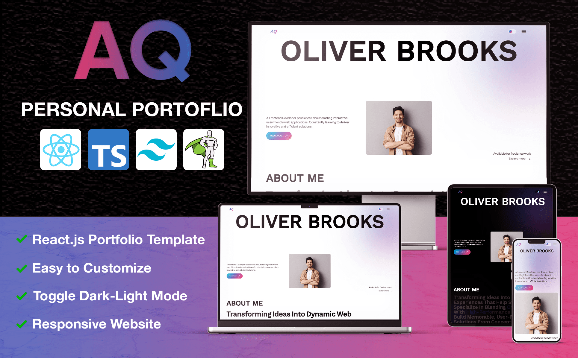 AQ - Portfolio Template